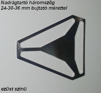 Nadrágtartó háromszög 100 Ft/db (10 db/cs)